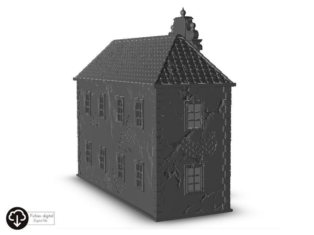 Baroque building 3 3D print model_1
