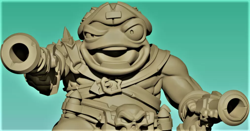 Toad Hunter 3D print model