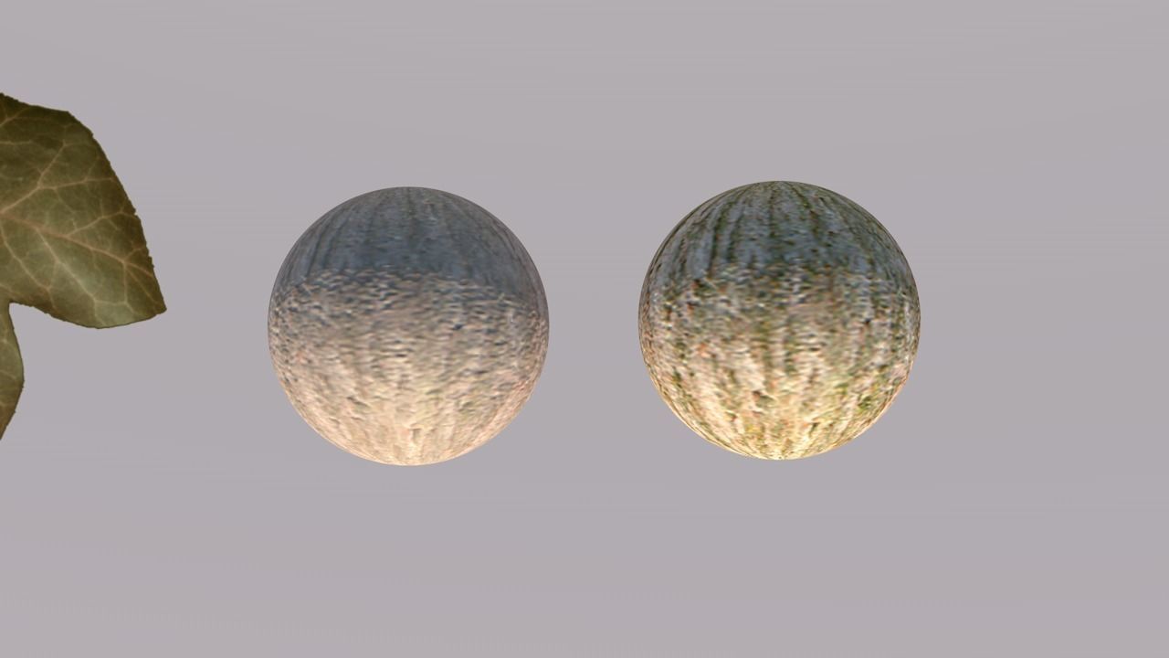 Low Poly Ivy Leaves - Game-Ready Nature Clusters with Textures 3D model_9