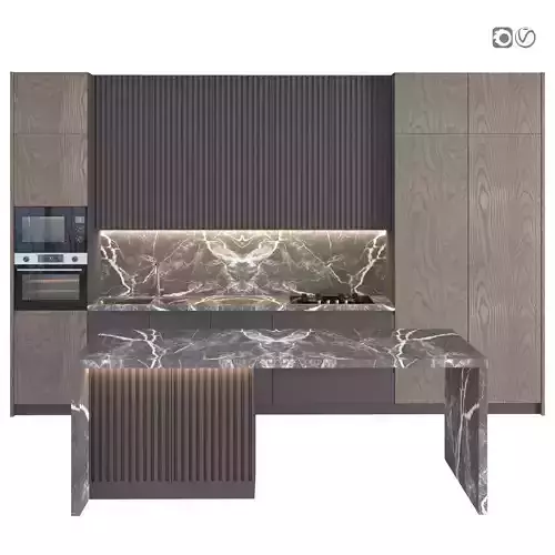 Modern kitchen with island 43