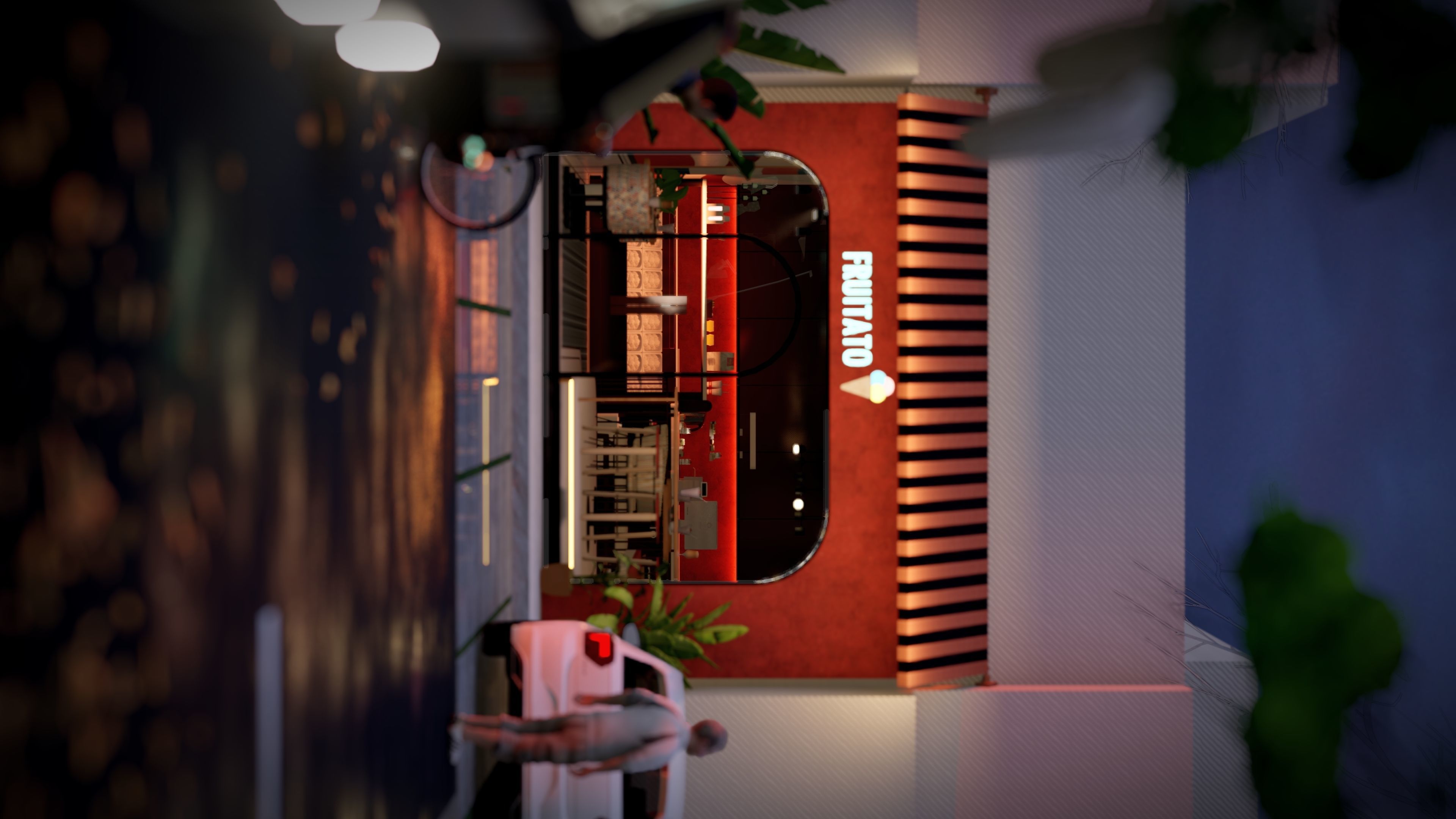 ice cream parlor 3D model_9