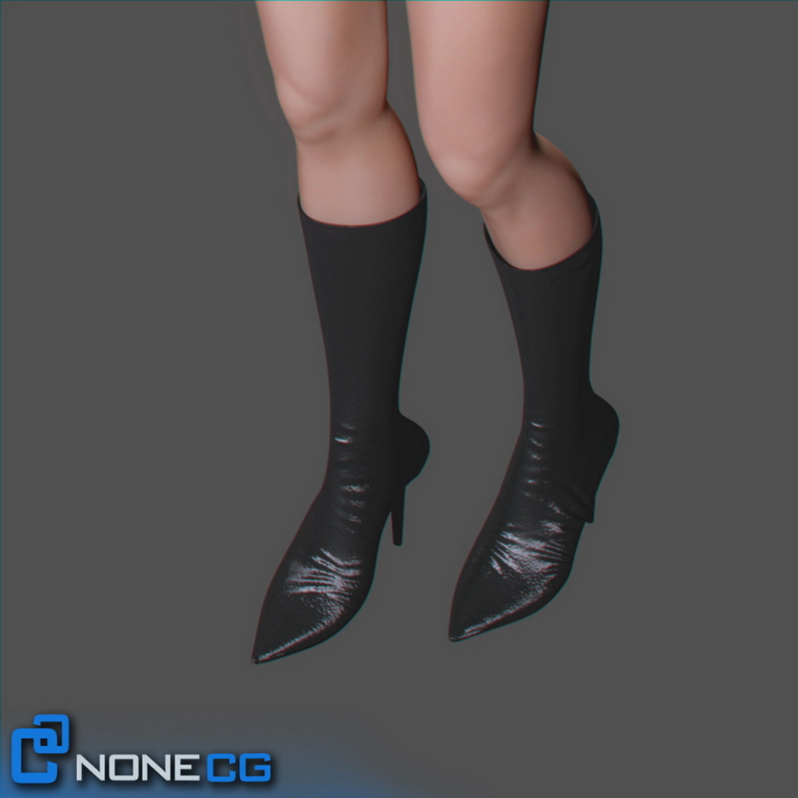 Adult Female Jessy Rigged 3D model_12