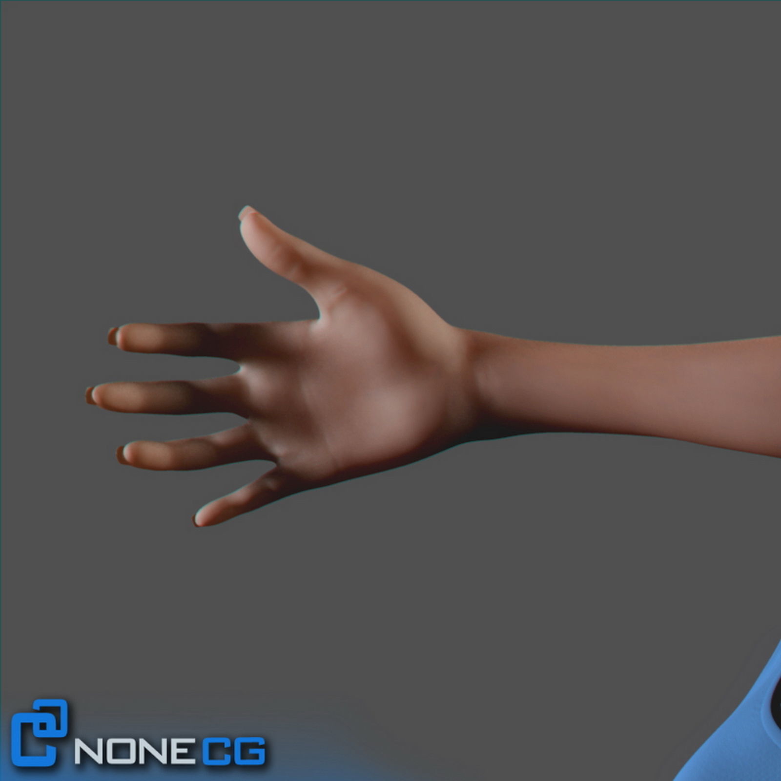 Adult Female Jessy Rigged 3D model_16