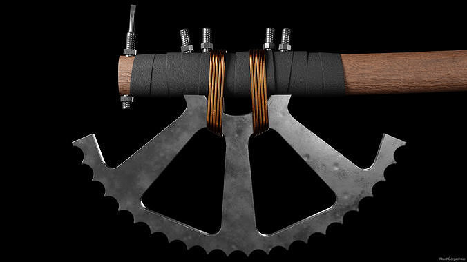 APOCALYPSE AXE 3D model