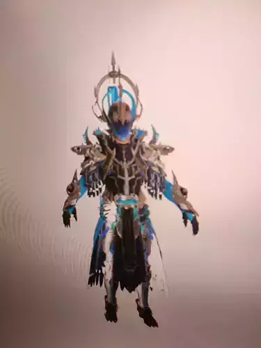 bgmi set model armor of character in game 3D model