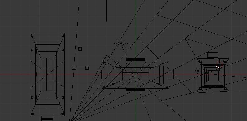 Low Poly Japanese Building Set GameReady and Textured PBR Low-poly 3D model_8