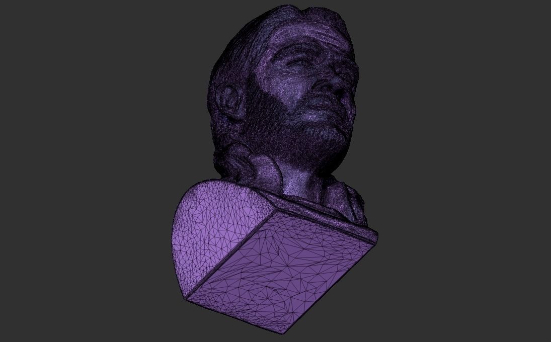 Thor Chris Hemsworth bust for 3D printing 3D print model_25