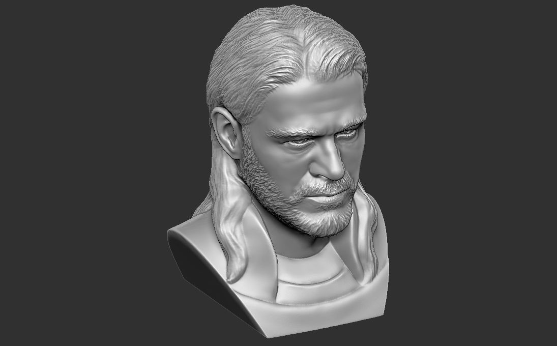 Thor Chris Hemsworth bust for 3D printing 3D print model_20