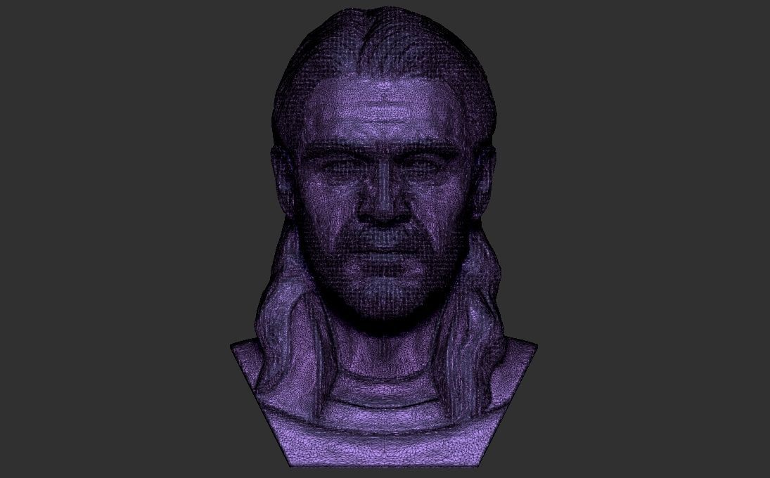Thor Chris Hemsworth bust for 3D printing 3D print model_22