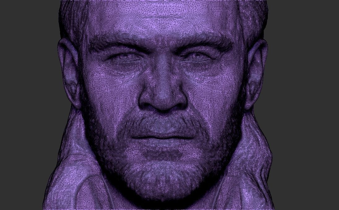 Thor Chris Hemsworth bust for 3D printing 3D print model_23