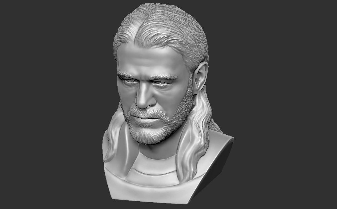 Thor Chris Hemsworth bust for 3D printing 3D print model_19