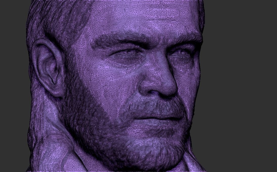 Thor Chris Hemsworth bust for 3D printing 3D print model_24