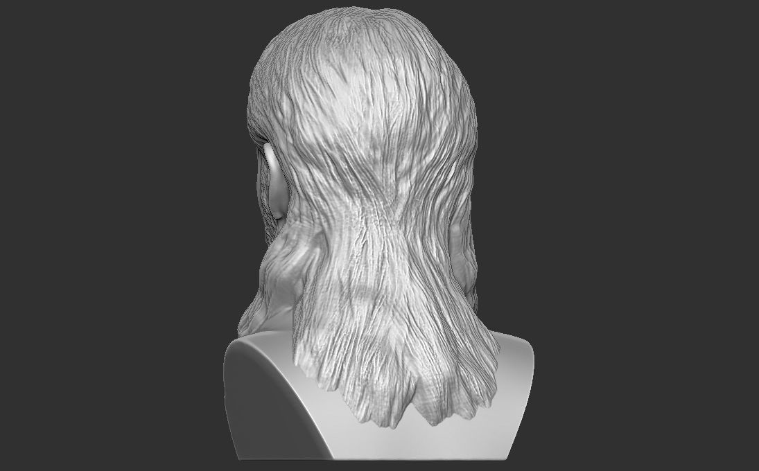 Thor Chris Hemsworth bust for 3D printing 3D print model_6