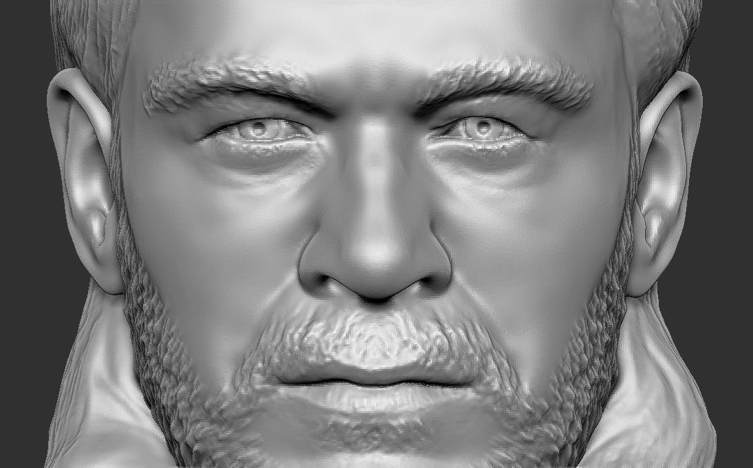 Thor Chris Hemsworth bust for 3D printing 3D print model_12