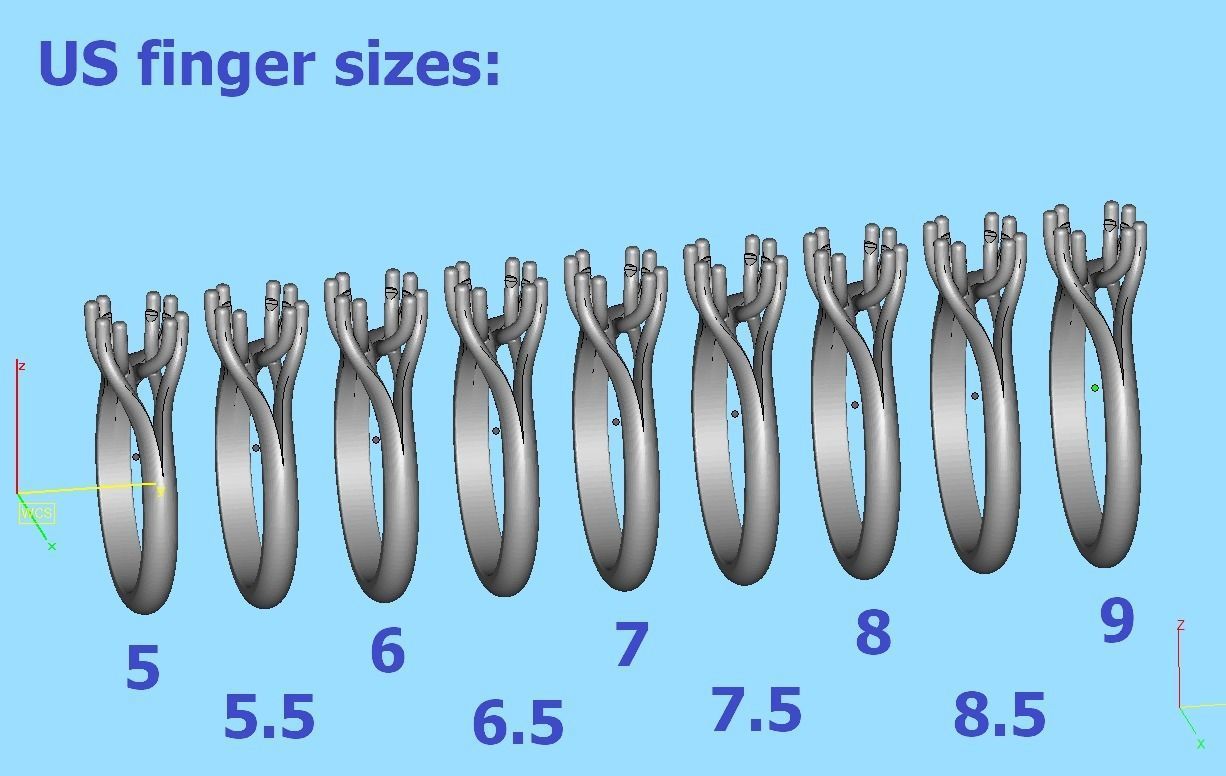 Solitaire Engagement Ring Collection Small and Big stones _27