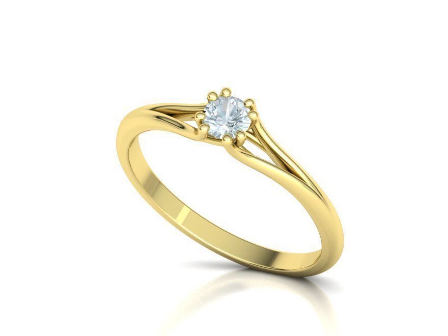 Solitaire Engagement Ring Collection Small and Big stones _43