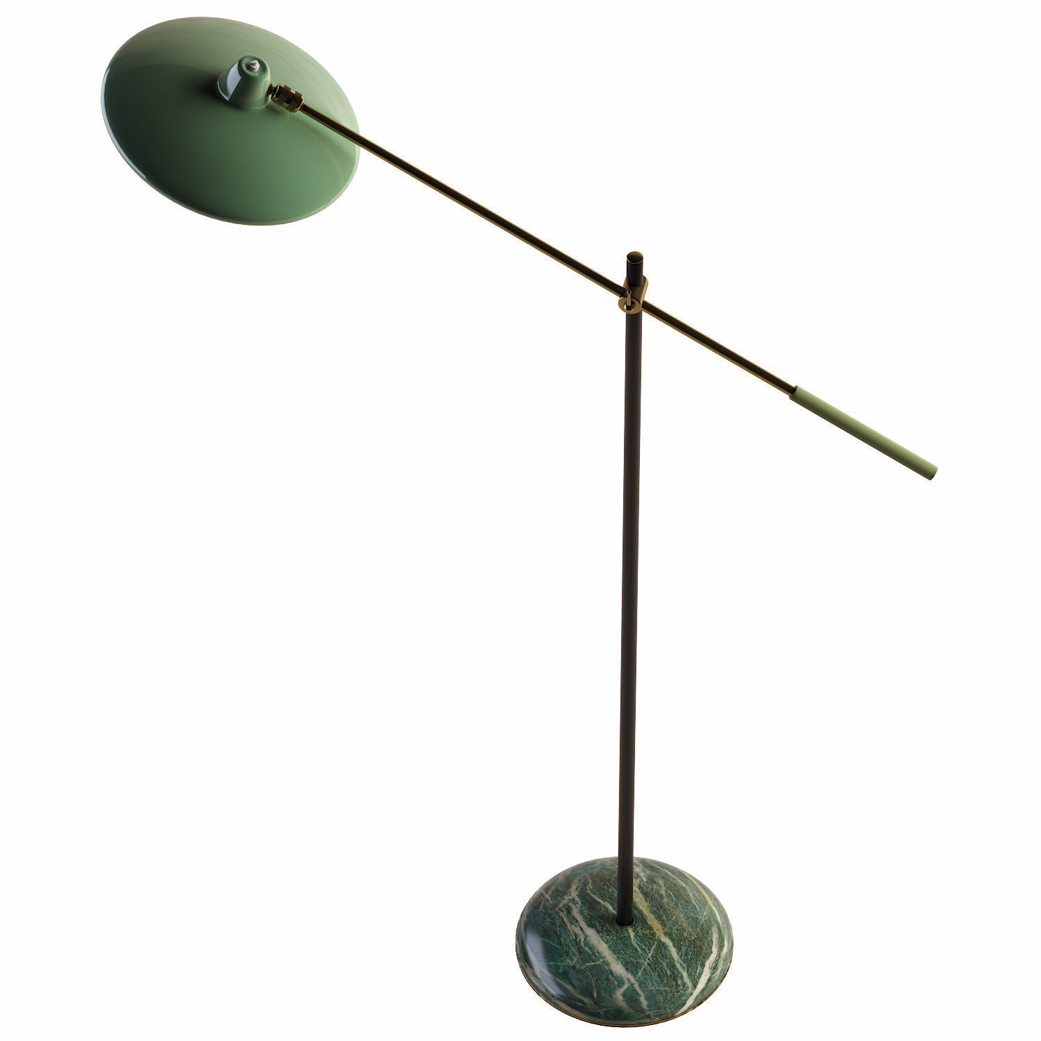 Stilnovo Floor Lamp Green 3D model_1