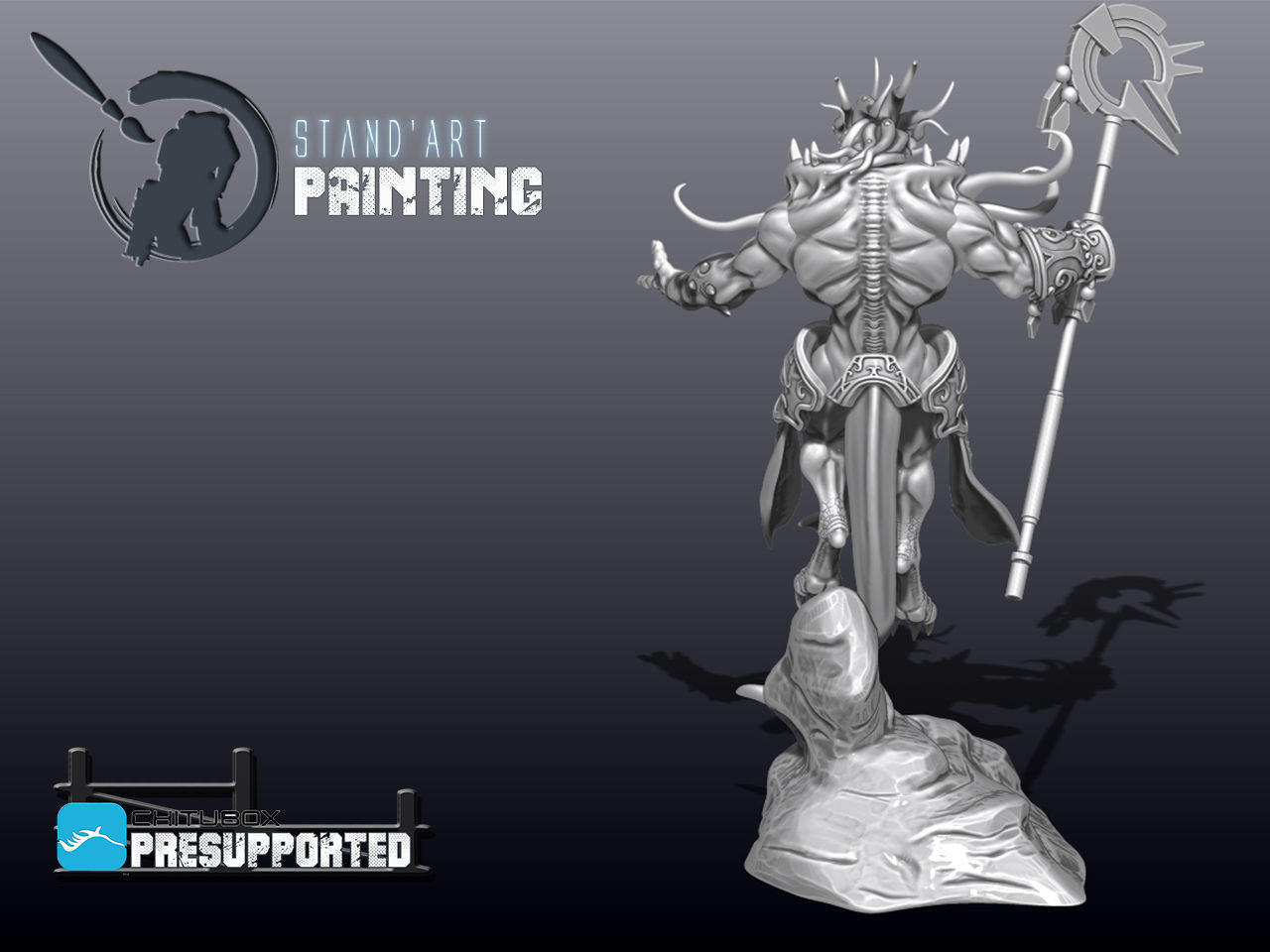 Demonic Horror 3D model_2