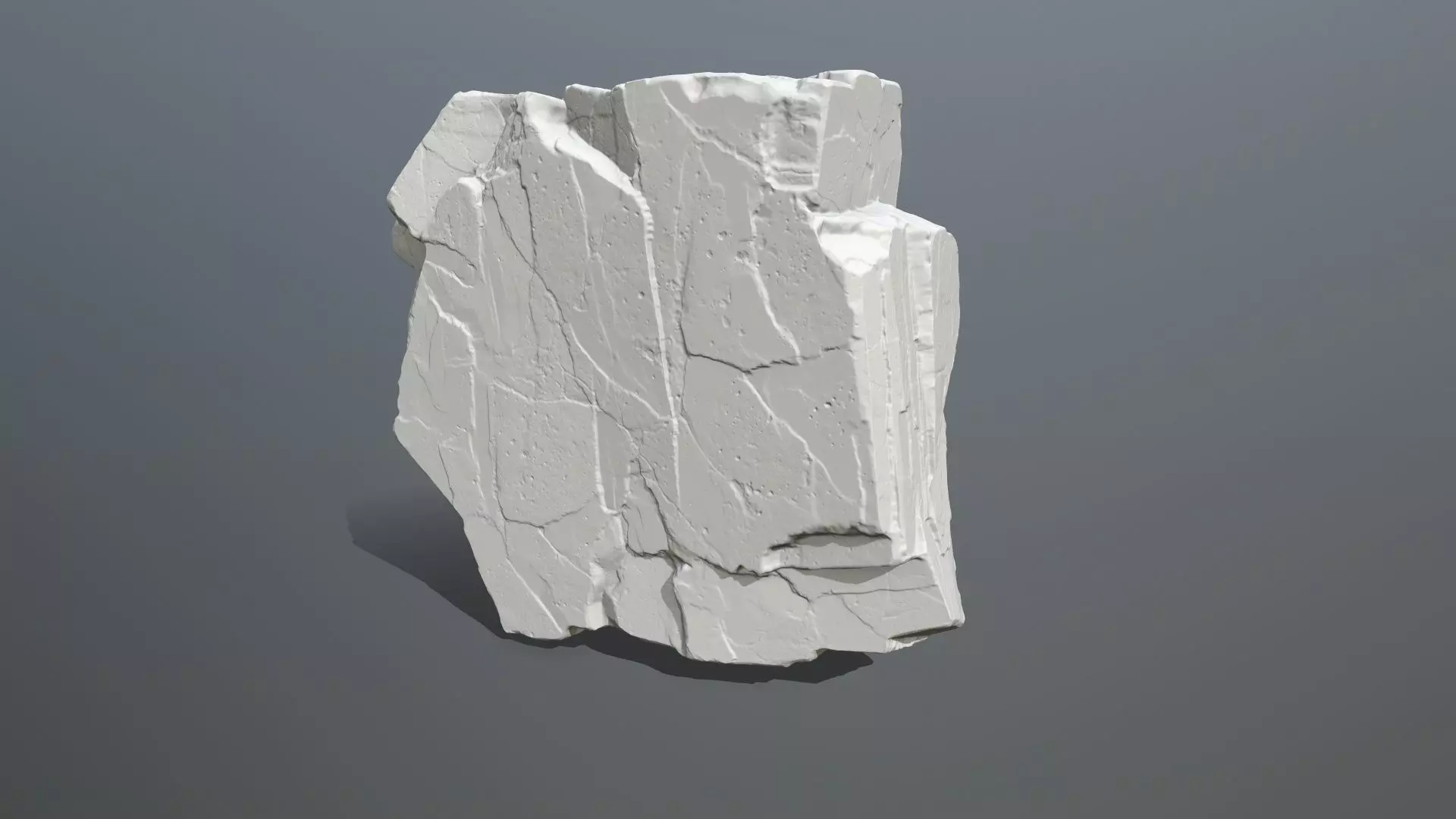 Rock Print piece of stone 3D print model_0