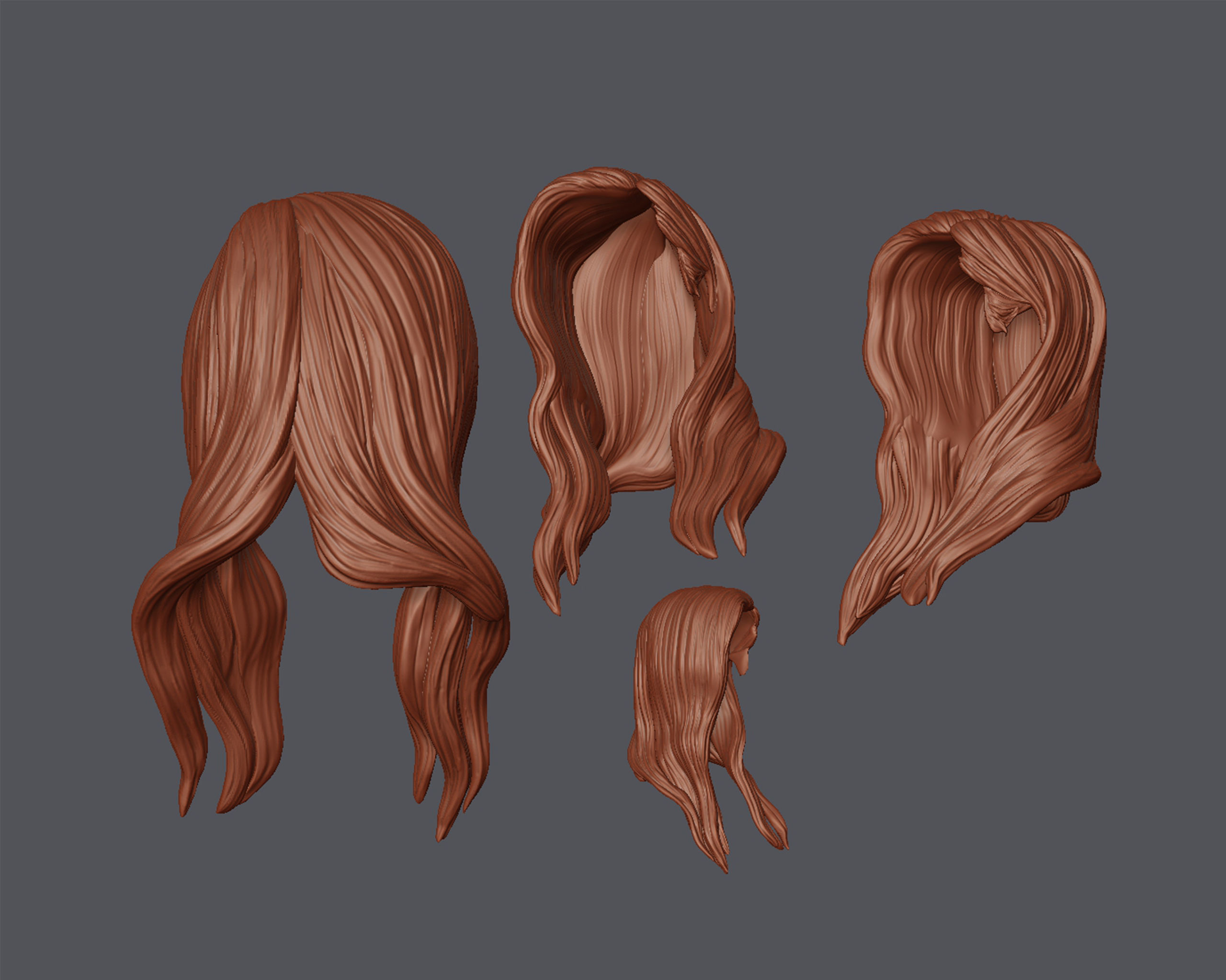 Hairstyle 24 3D print model_10