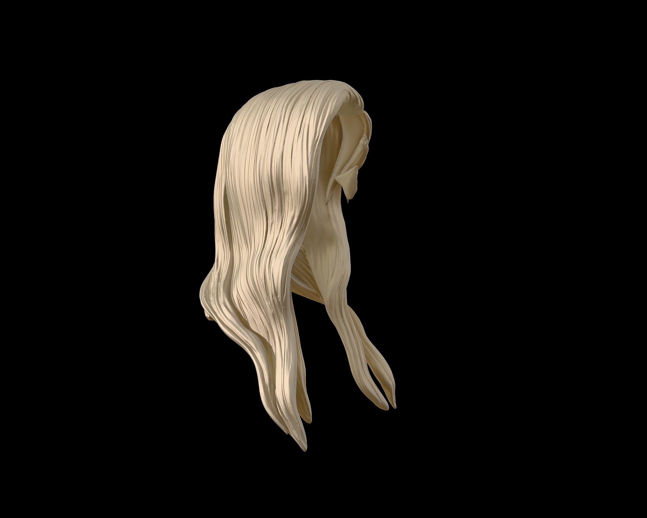 Hairstyle 24 3D print model_13