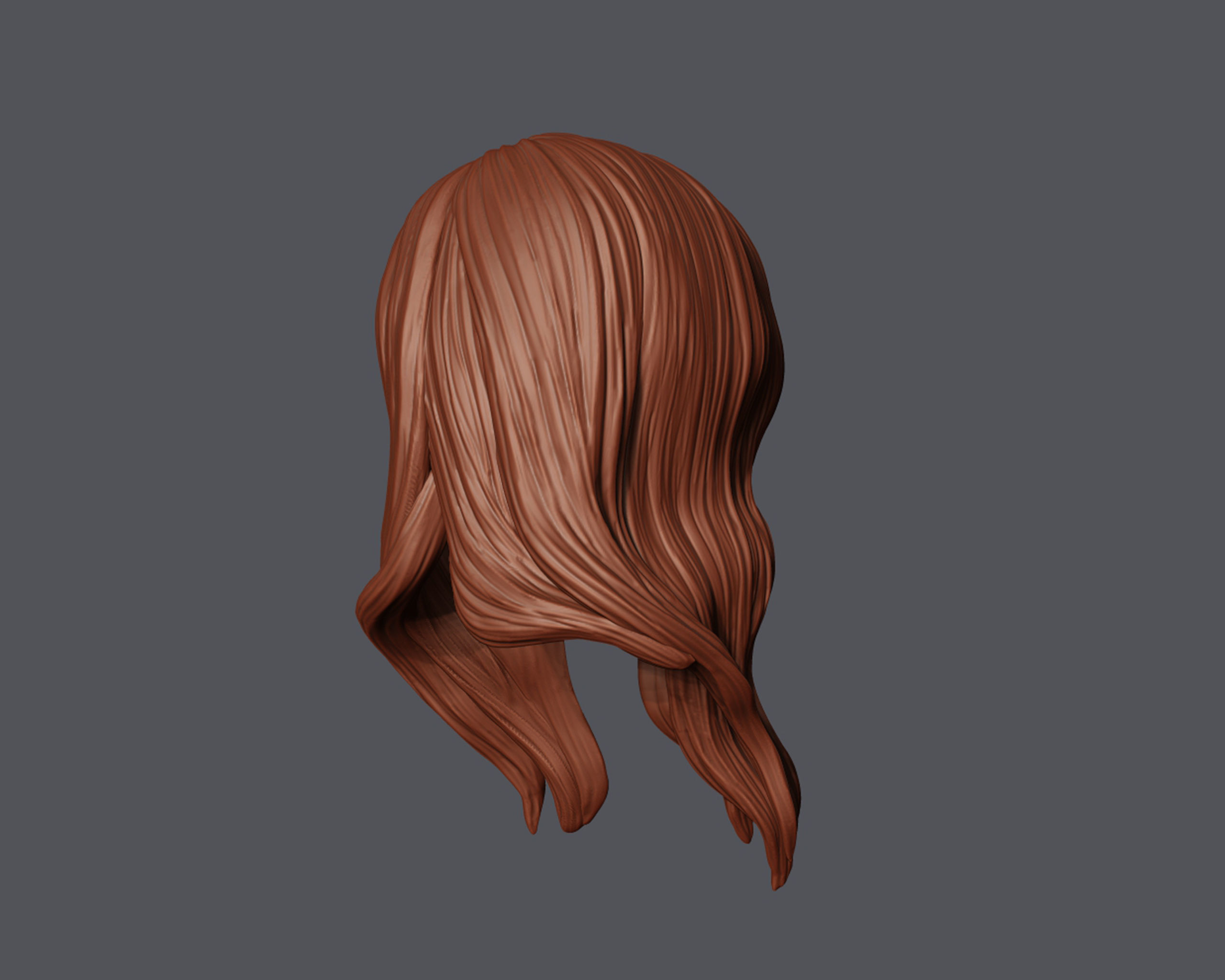 Hairstyle 24 3D print model_12