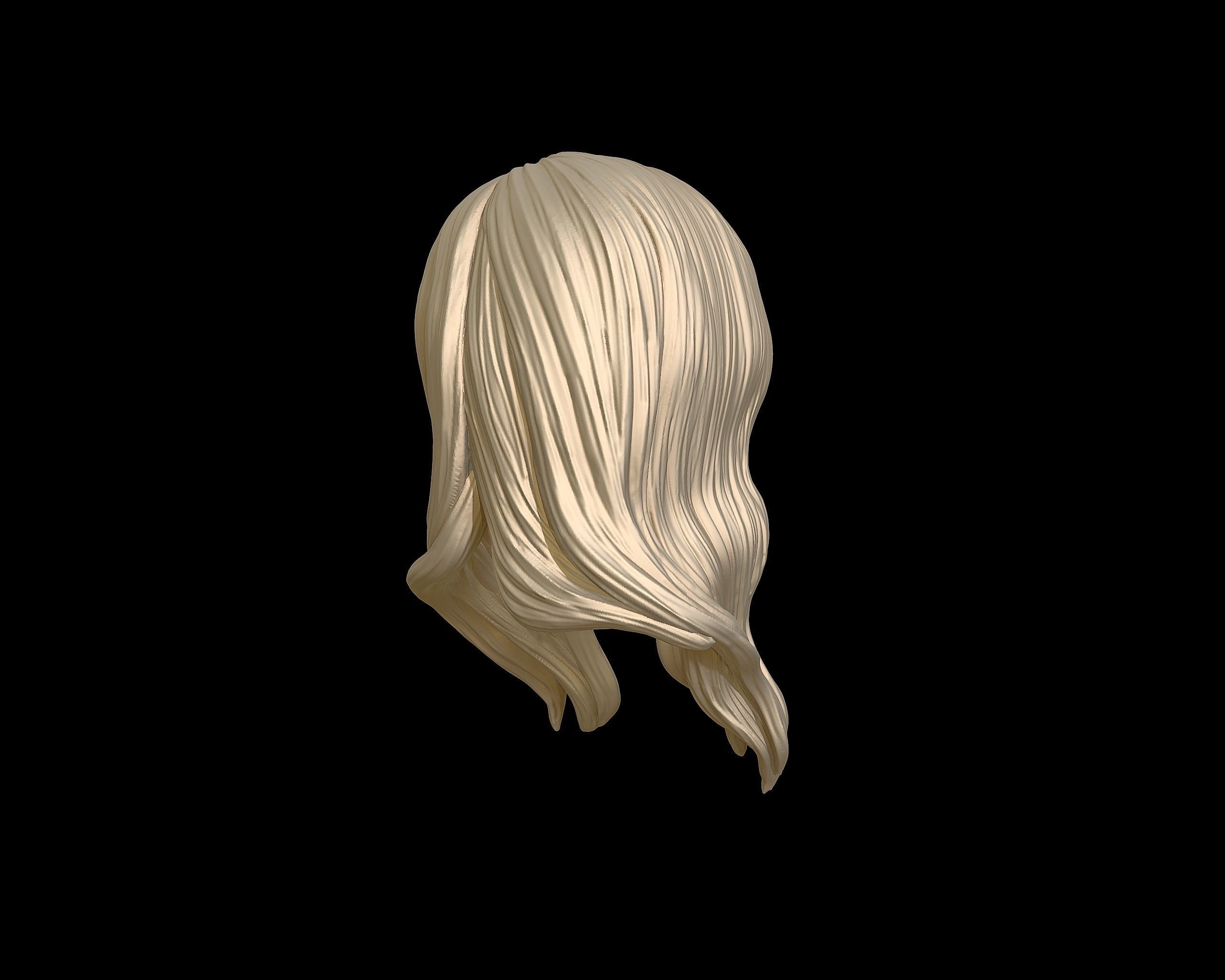 Hairstyle 24 3D print model_14