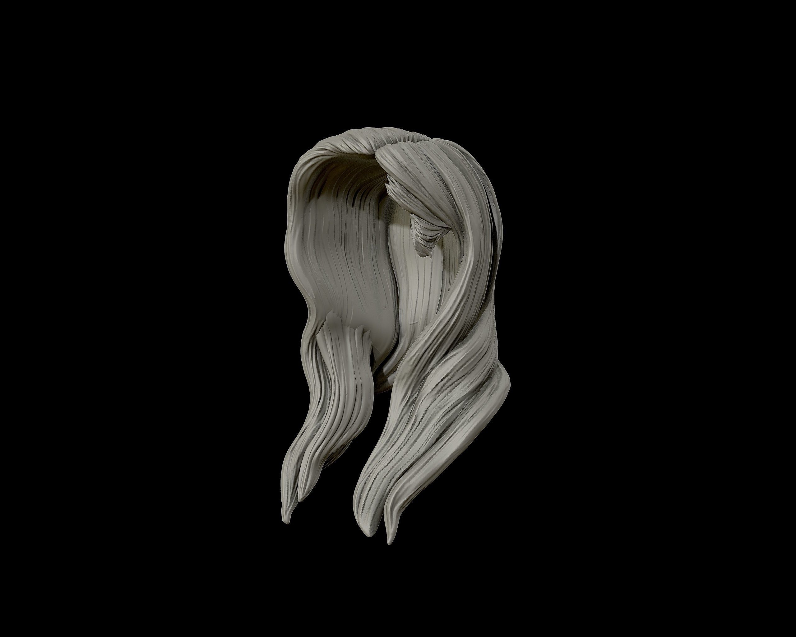 Hairstyle 24 3D print model_19