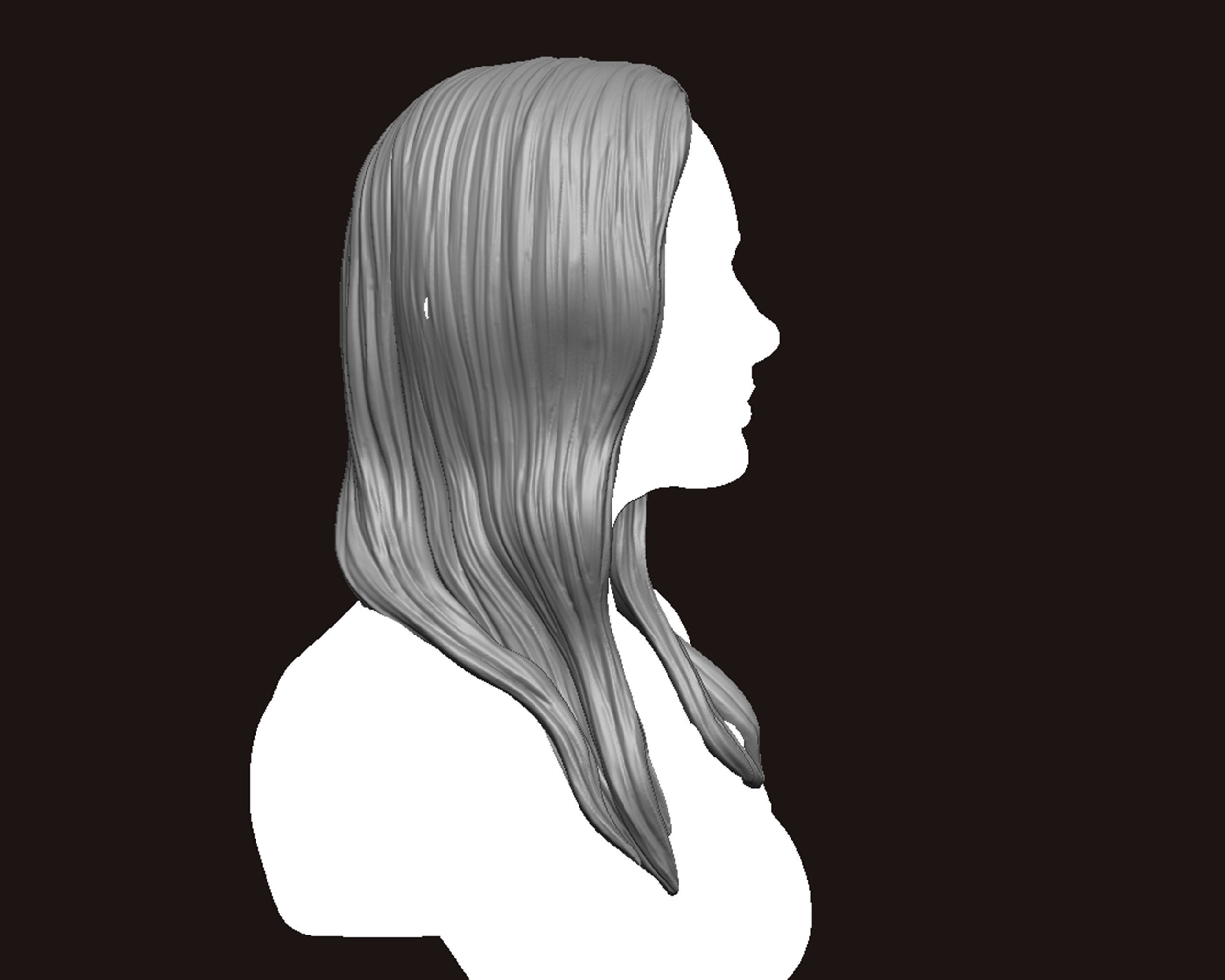 Hairstyle 24 3D print model_6