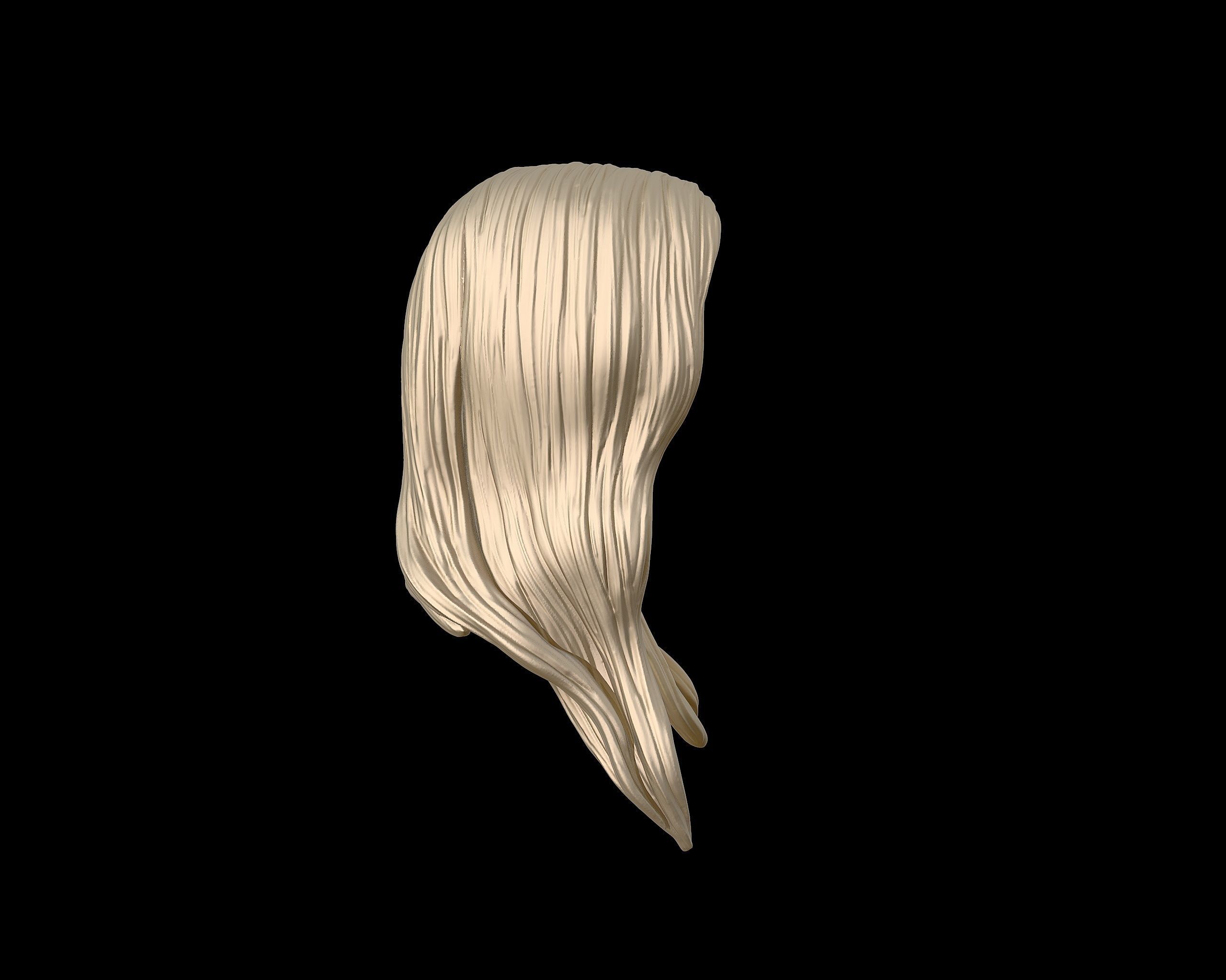 Hairstyle 24 3D print model_15