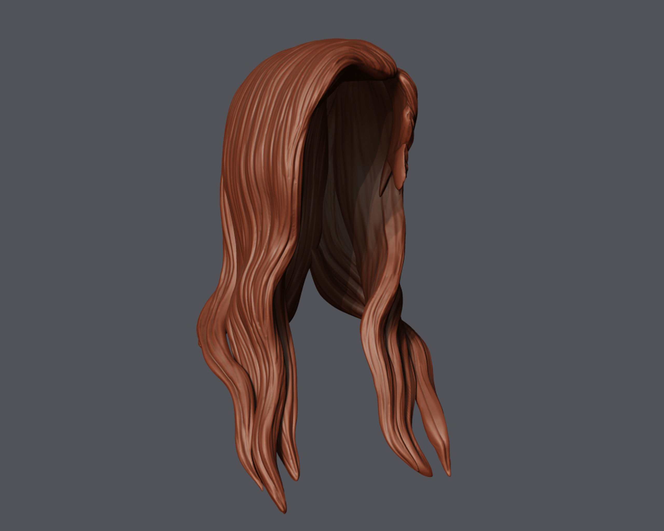 Hairstyle 24 3D print model_11