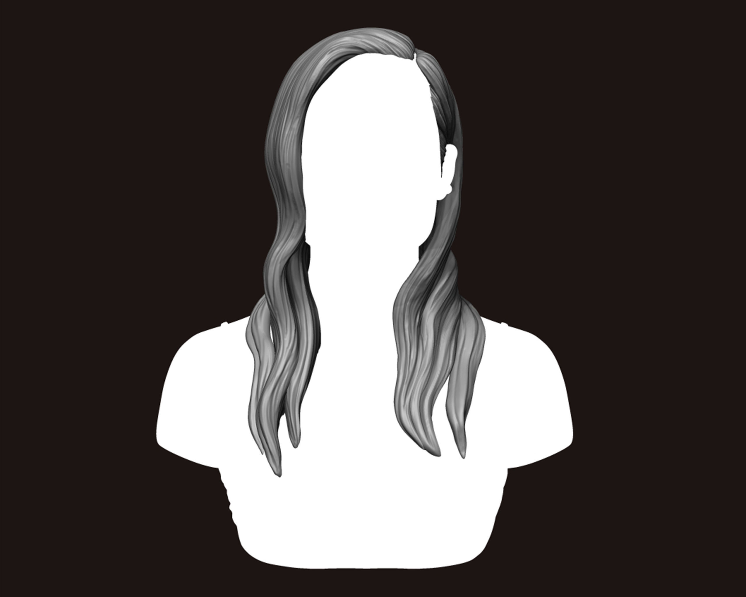 Hairstyle 24 3D print model_2