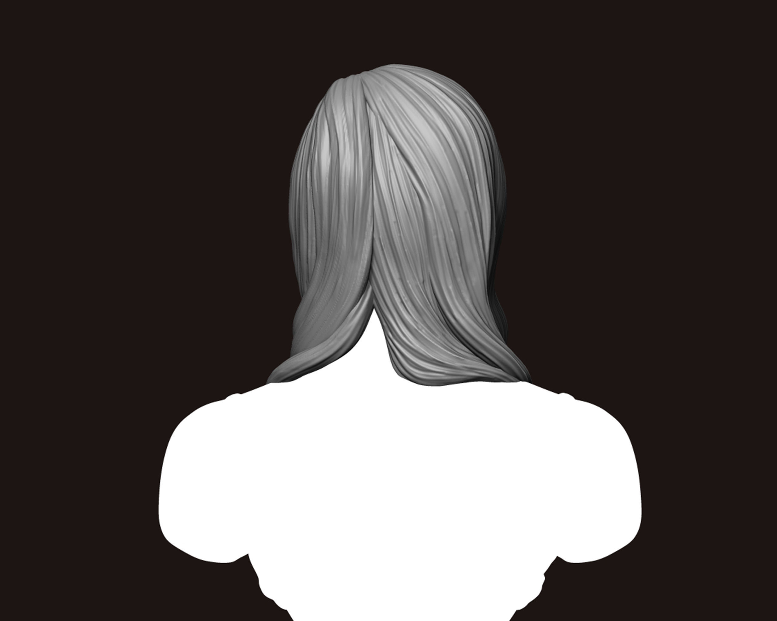 Hairstyle 24 3D print model_5