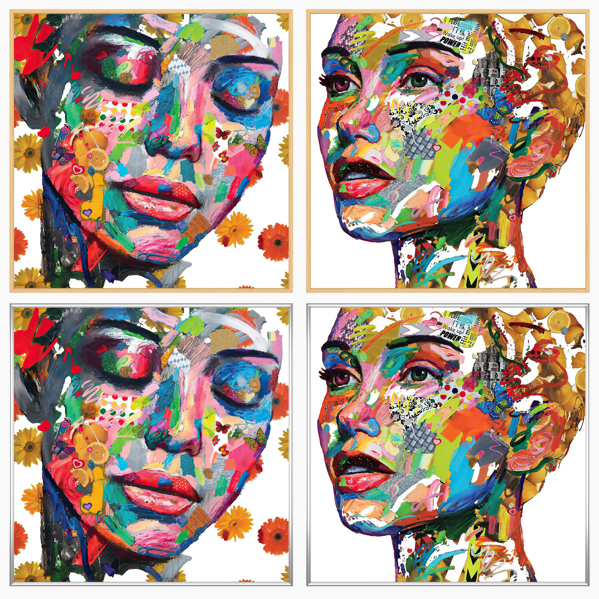 Wall Art Set 3723 3D model_2