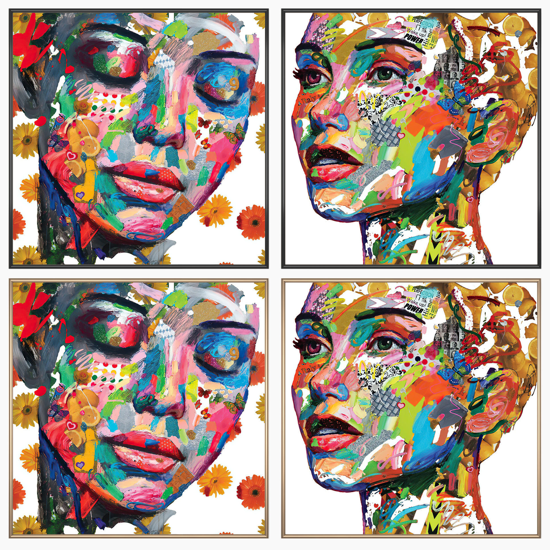 Wall Art Set 3723 3D model_1