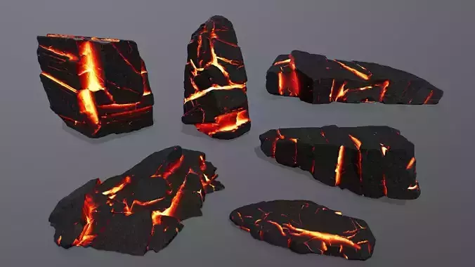 Lava Rock Set