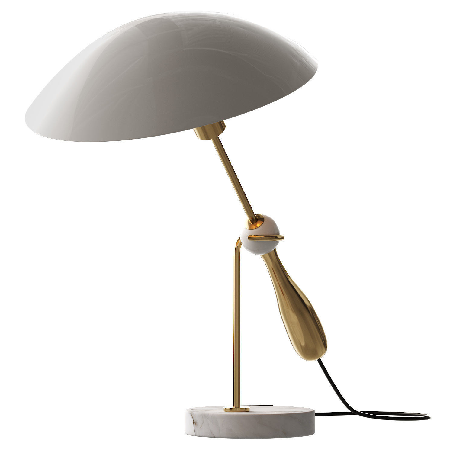 Lamp 524 by Sandra Severi Sarfatti 3D model_1