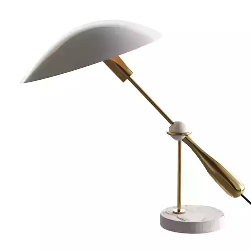 Lamp 524 by Sandra Severi Sarfatti 3D model