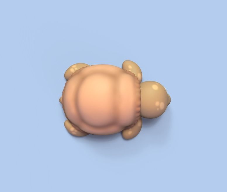 Sea Turtle 3D print model_3