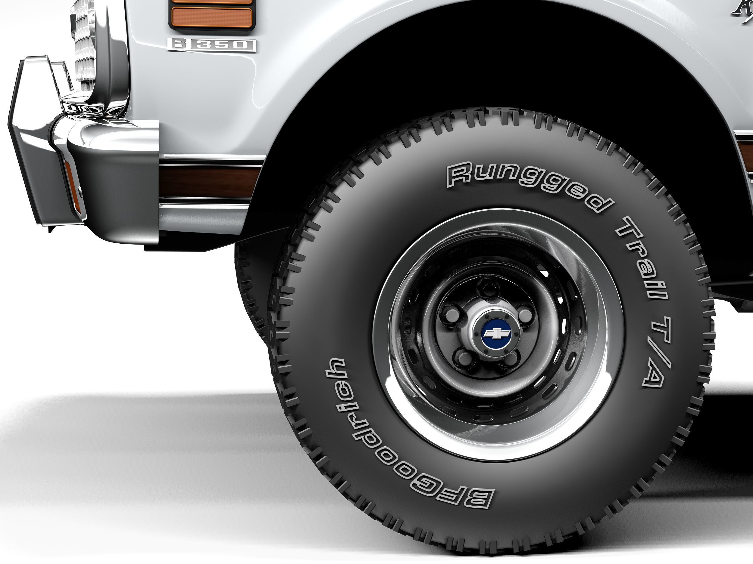 Chevrolet K5 Cheyenne Ranger 1972 3D model_10