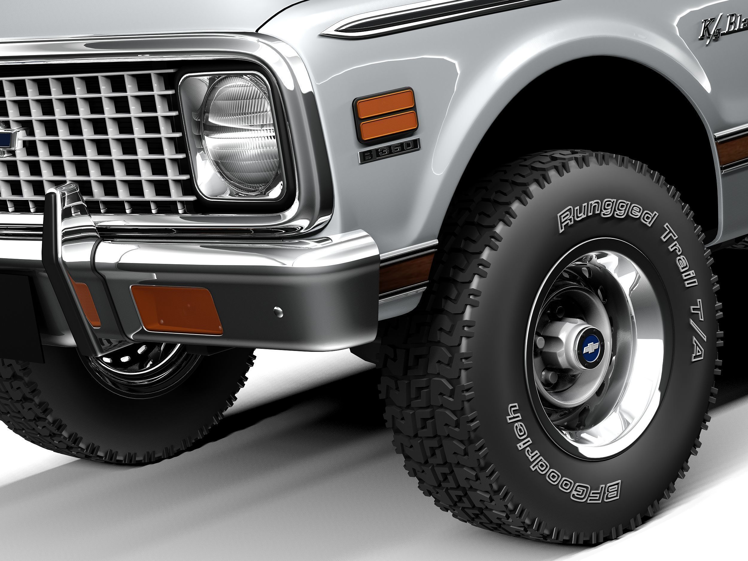 Chevrolet K5 Cheyenne Ranger 1972 3D model_2