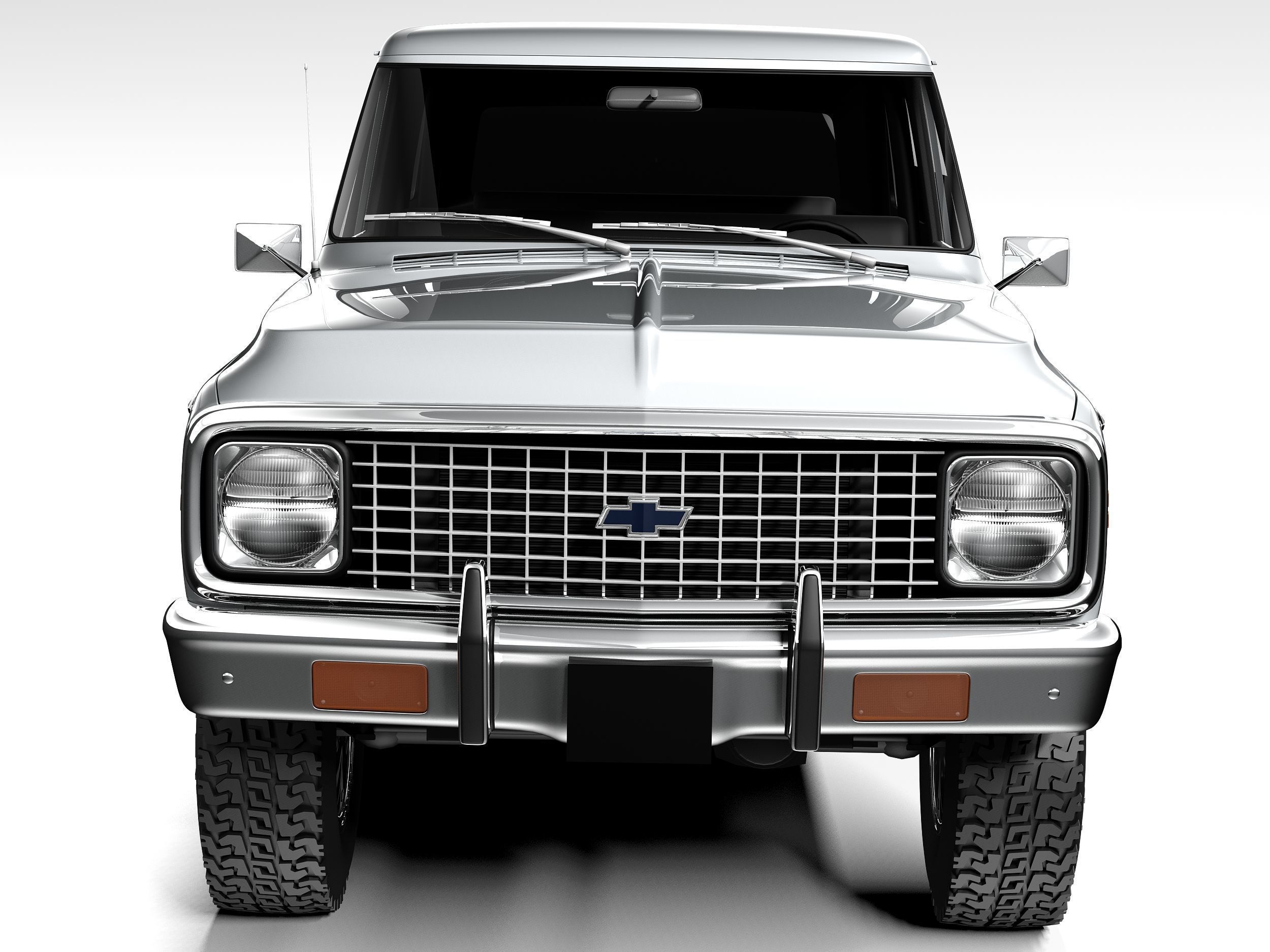 Chevrolet K5 Cheyenne Ranger 1972 3D model_9