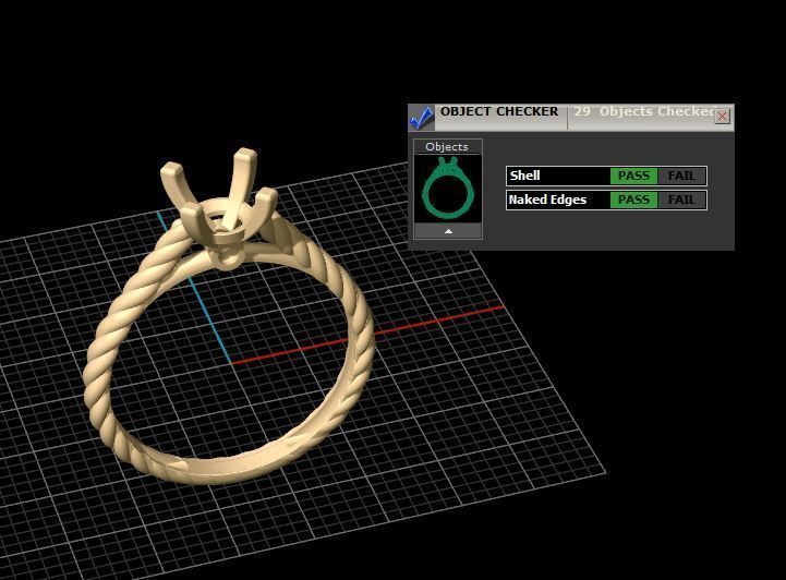 solitiare engagement ring 3D print model_14