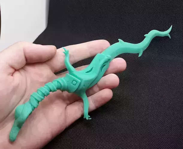 Snake sword 3d print 3D print model
