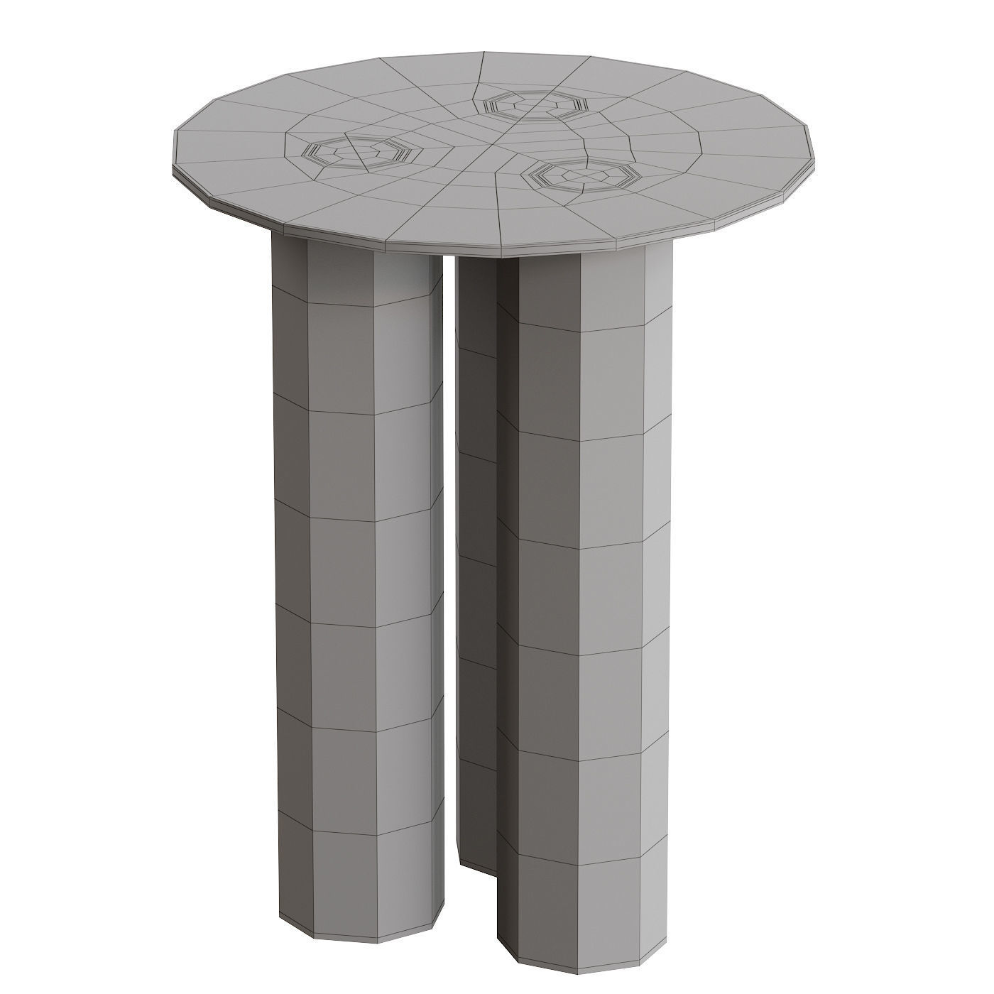HOMMAGE SIDE TABLE 3D model_2