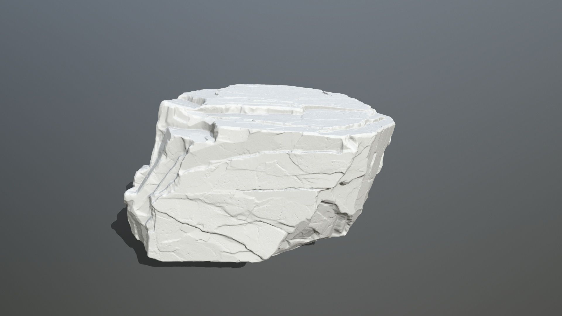 Rock Print piece of 3D print model_4