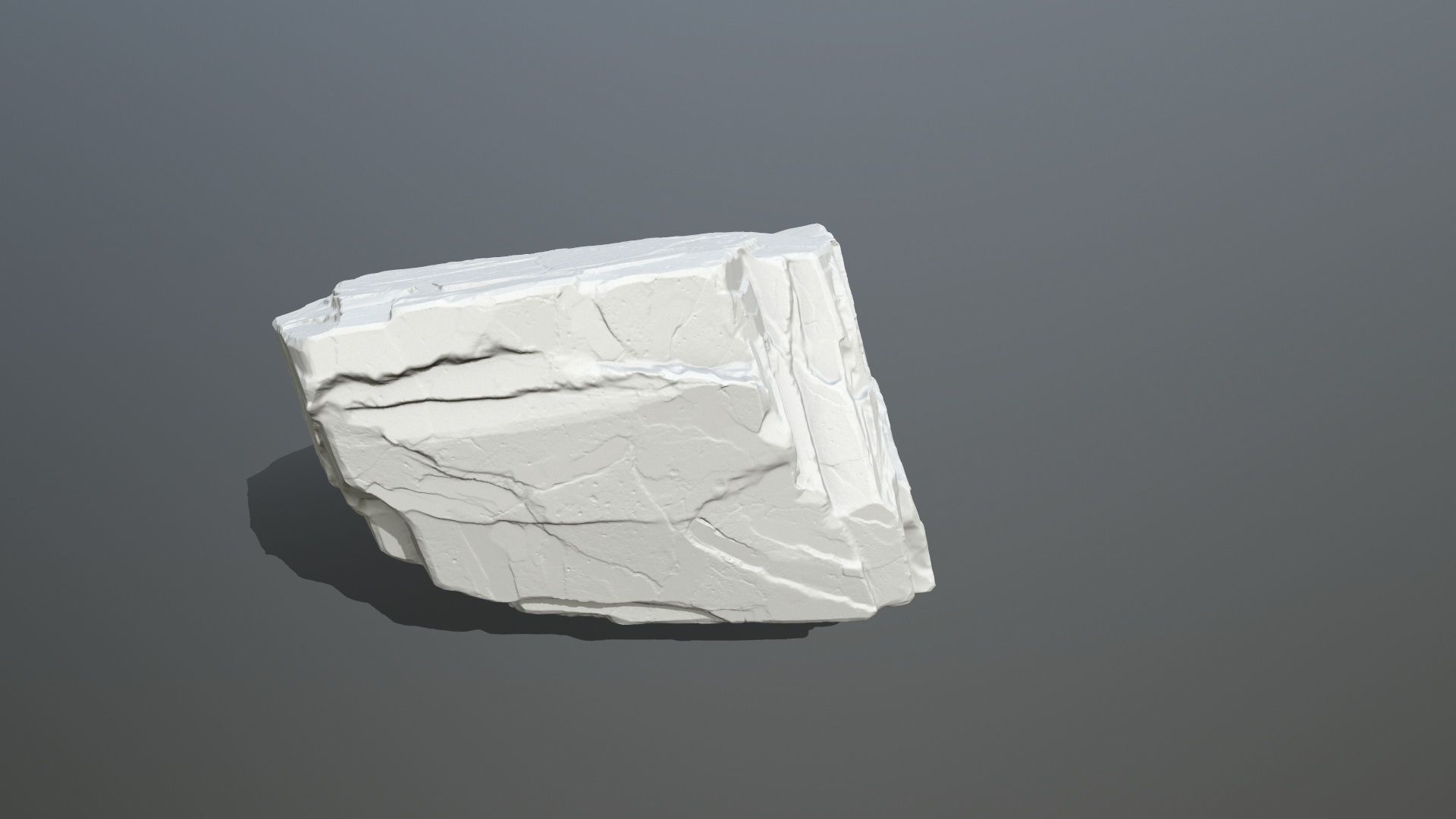 Rock Print piece of 3D print model_1