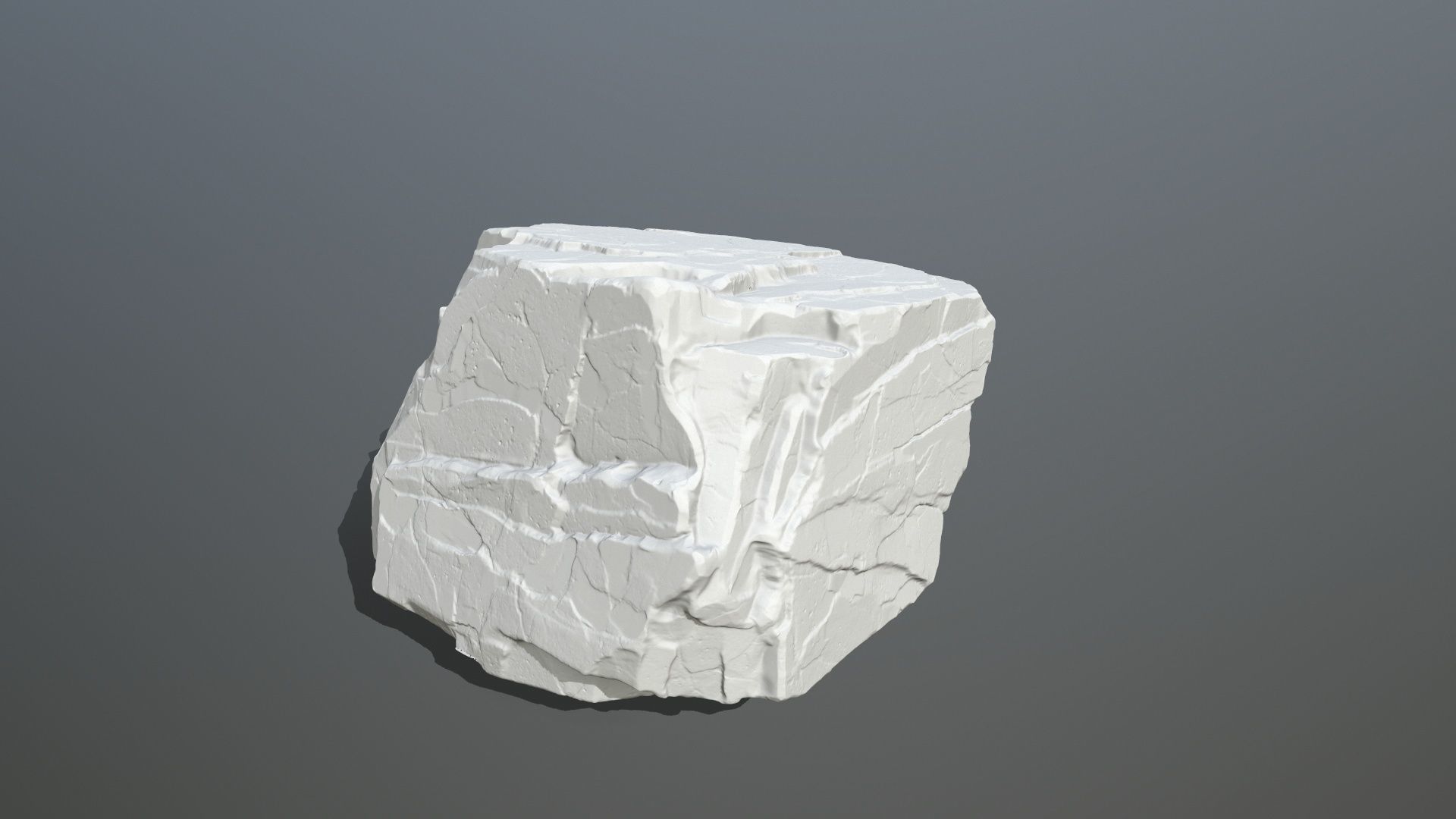 Rock Print piece of 3D print model_5