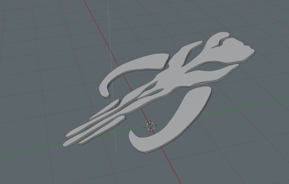 Mandalorain Logo MythoSaur ROTS and ESB 3D print model_8