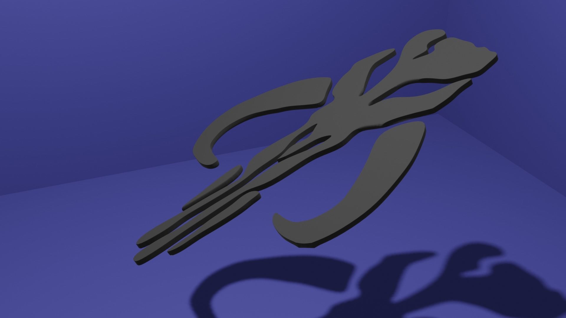 Mandalorain Logo MythoSaur ROTS and ESB 3D print model_3